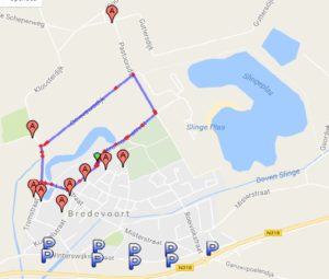 parkeermogelijkheden Ronde van Bredevoort